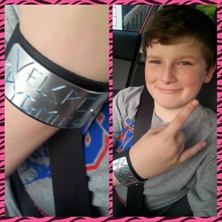 Jack sporting VP Power bracelet